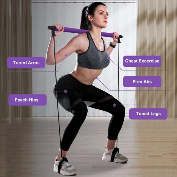 PowerSculpt Pro — Portable Pilates Bar Kit