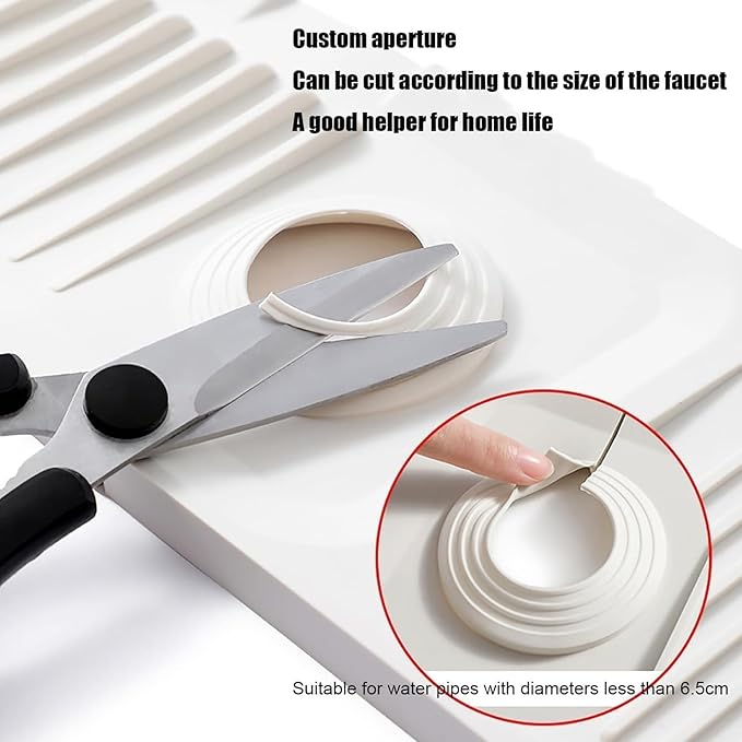 AquaGuardX — Silicone Sink Splash Guard Mat
