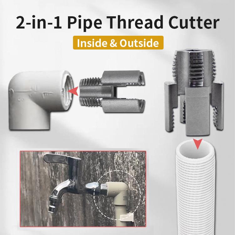 FlowThread — Internal and External Pipe Threading Tool for Repair