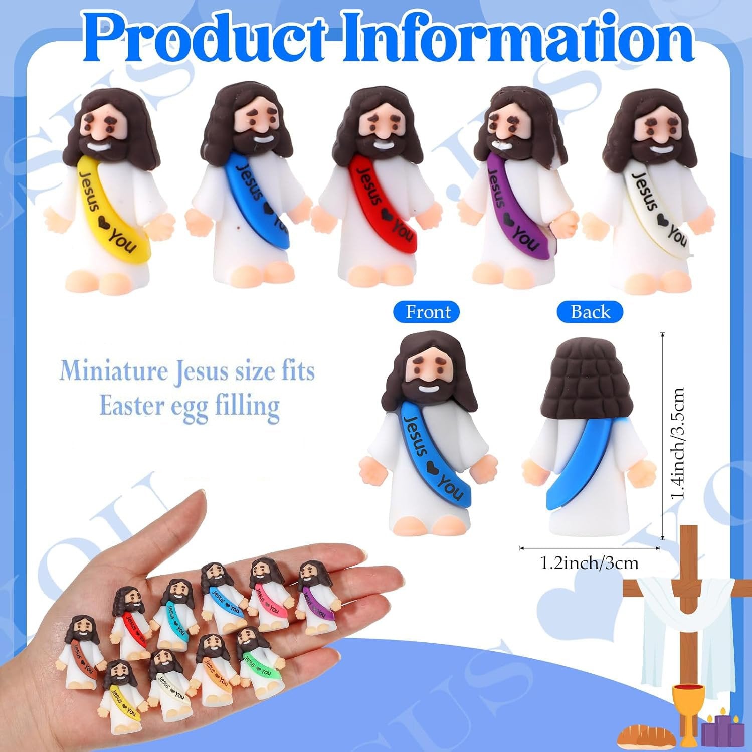 EverGrace - Jesus Loves You” Faith Figurine Set