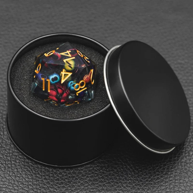 AquaEyes - Liquid Core Polyhedral Dice Set