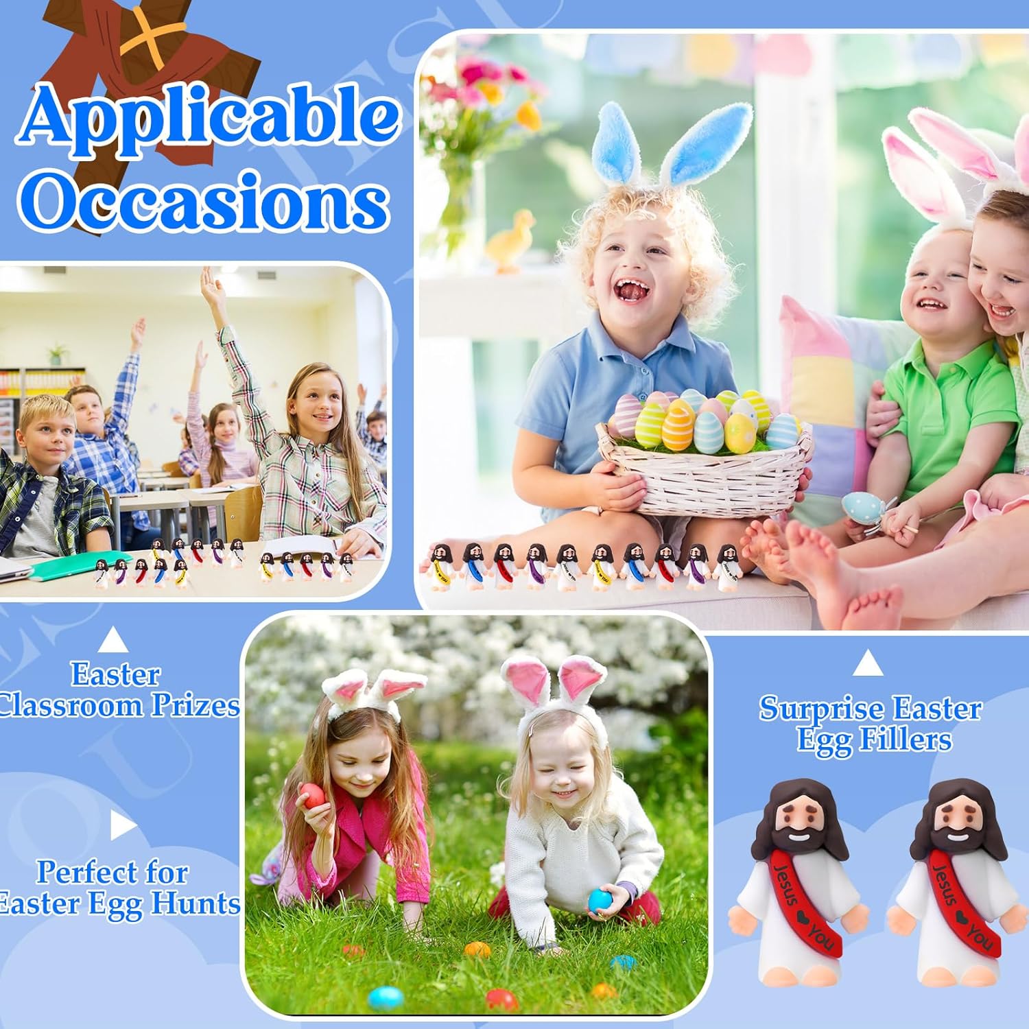 EverGrace - Jesus Loves You” Faith Figurine Set