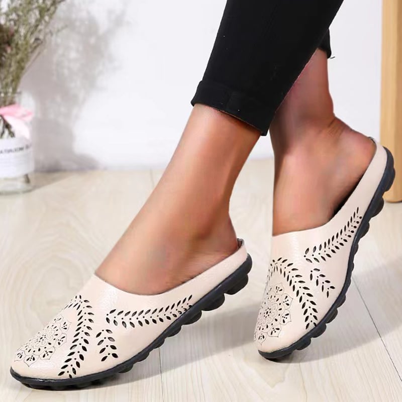 Women's Perforated Slip-On Comfort Clogs for Everyday Wear