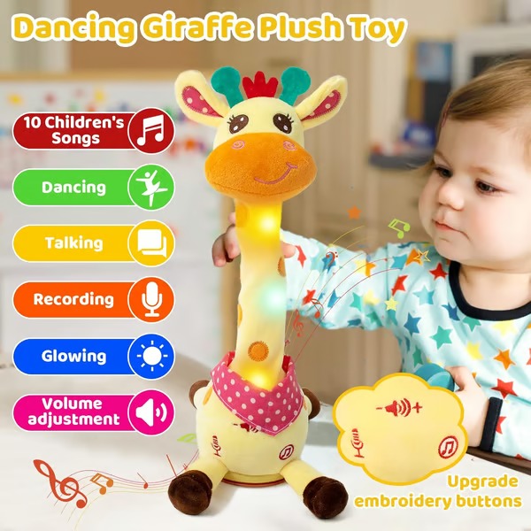 GrooveGiraffe - Musical Dancing Toy for Babies & Toddlers