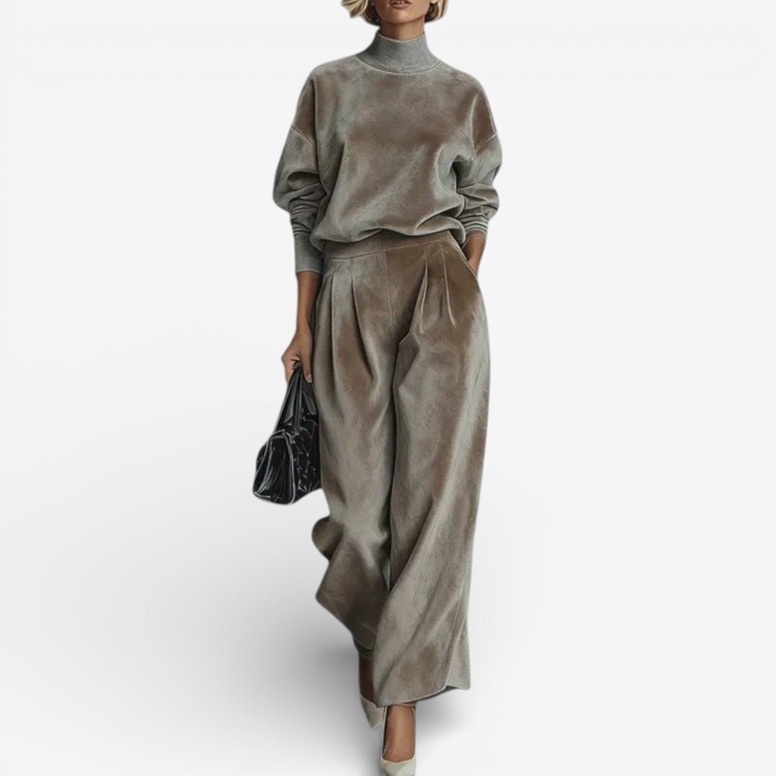 Evangeline - Contemporary Set, Modern Relaxed Two Piece Set