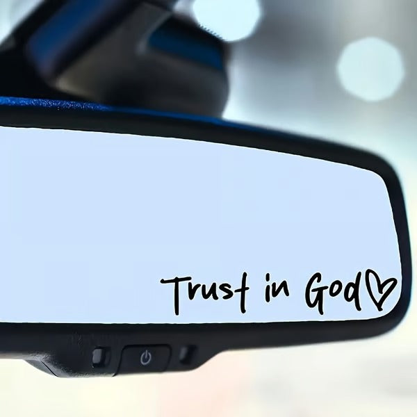 GraceMirror - Inspirational Christian Car Sticker
