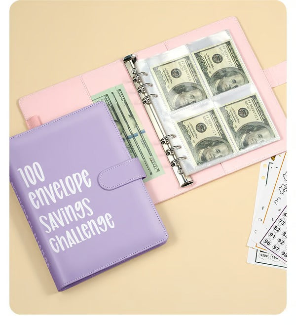SaveWise – Cash Savings Binder – 100 Envelope Budget Challenge System
