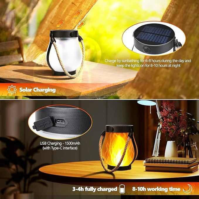 LumaFlare – LED-lanterne med flimrende flammeeffekt