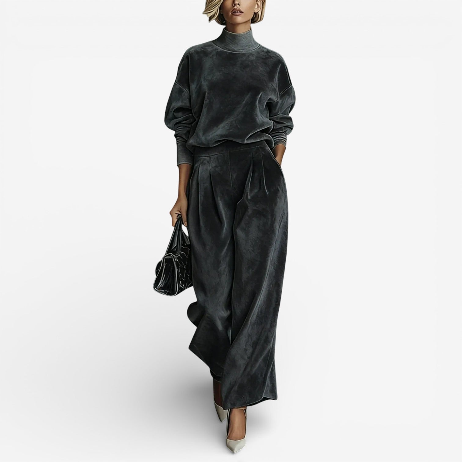 Evangeline - Contemporary Set, Modern Relaxed Two Piece Set