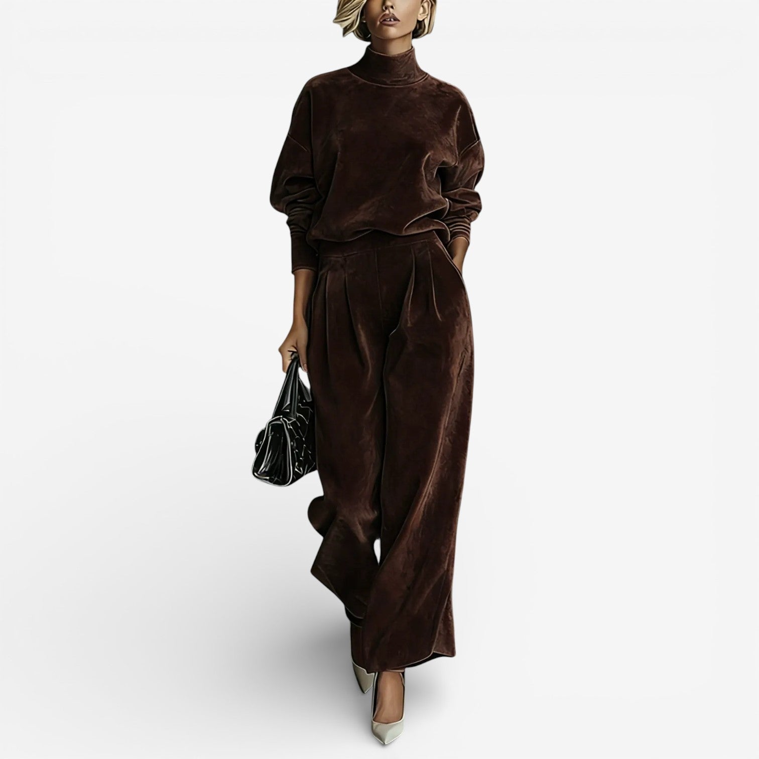 Evangeline - Contemporary Set, Modern Relaxed Two Piece Set