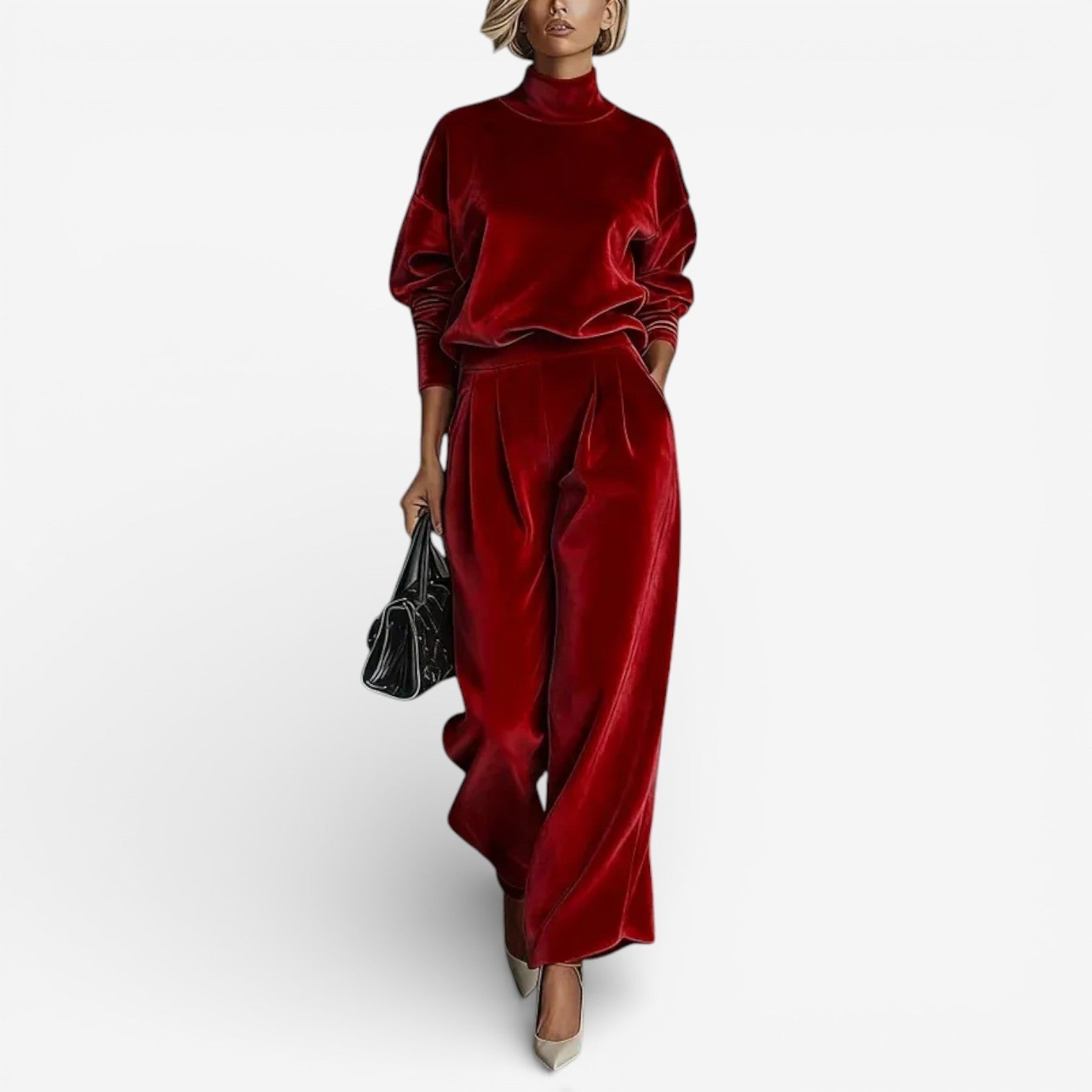 Evangeline - Contemporary Set, Modern Relaxed Two Piece Set