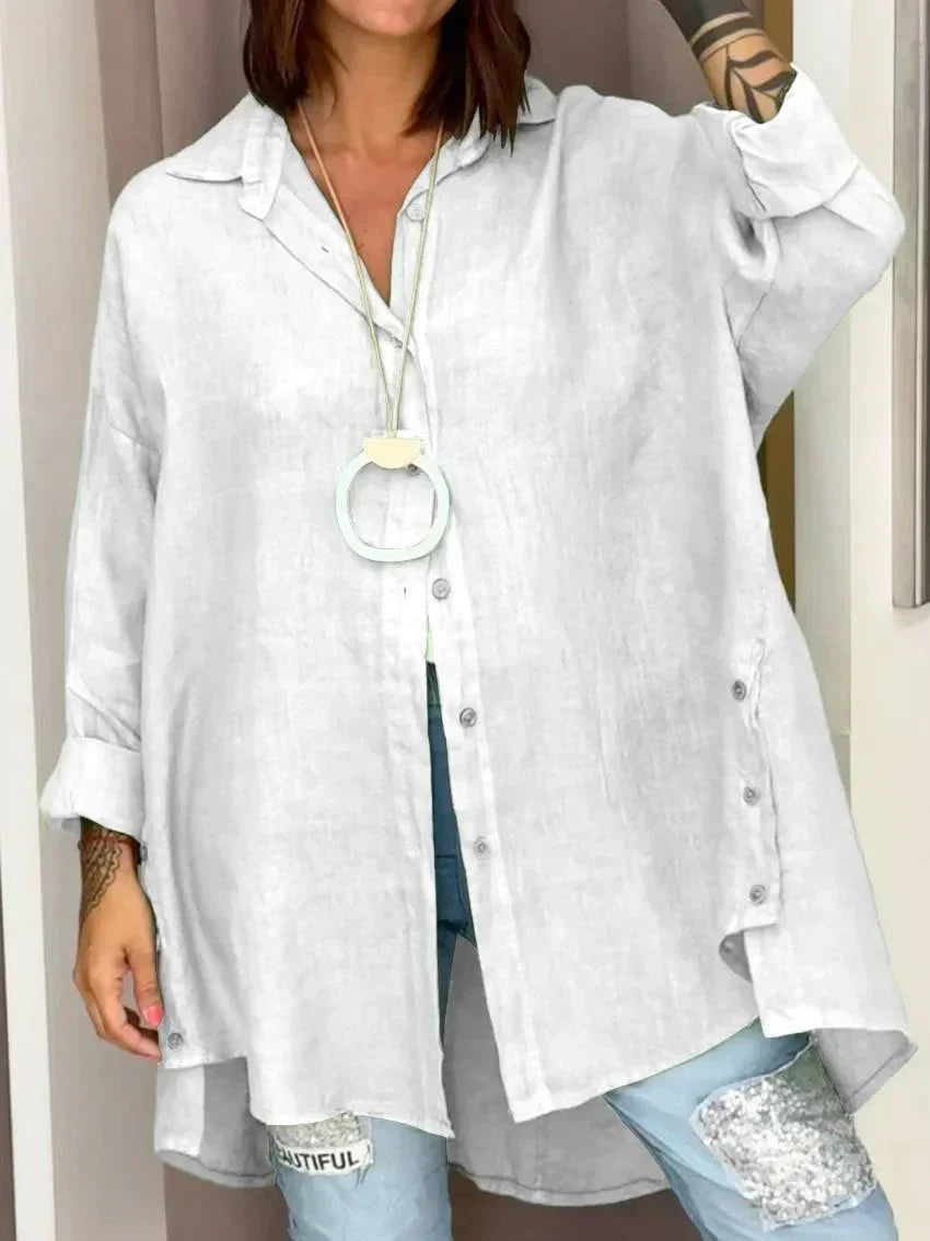 Everly - Oversize košile z luxusní látky