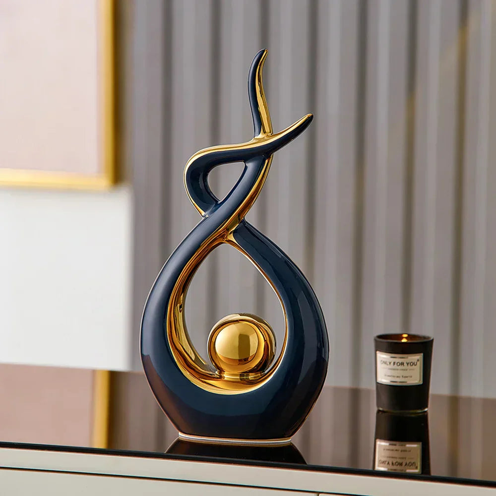 LuxeForm - Abstract Ceramic Sculpture