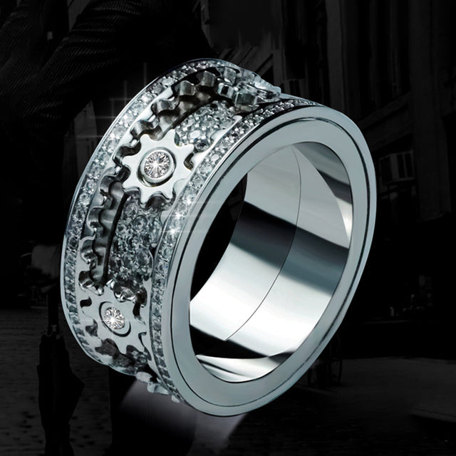 GearRing – otočný prsten s ozubeným spinnerem
