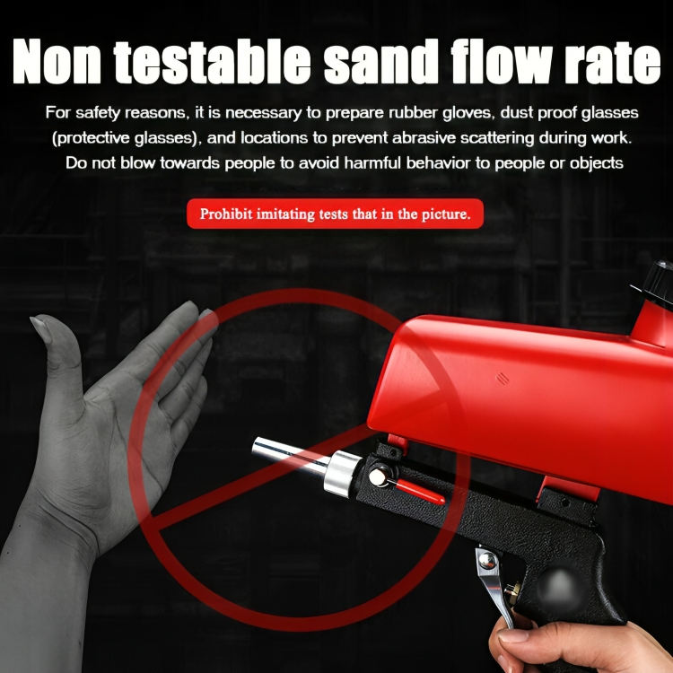 PowerJet Sandblasting Gun – Precision Abrasive Cleaning Tool