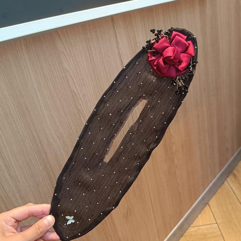 Bloomelle – elegantní sada květinových gumiček do vlasů pro drdoly a upravené účesy