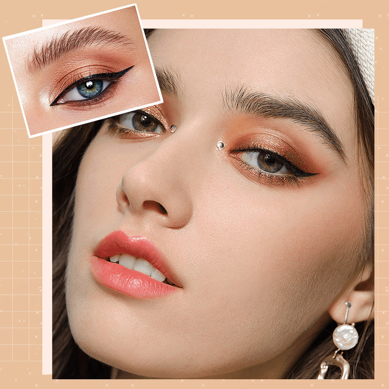 Your Beauty Diary - 10-Color Glitter Eyeshadow Palette with Blendable Shades