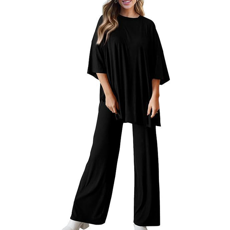 Metro Set – Relaxed Two-Piece Wide-Leg Outfit
