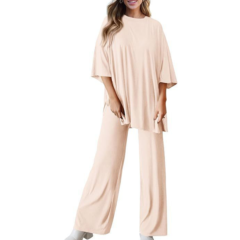 Metro Set – Relaxed Two-Piece Wide-Leg Outfit