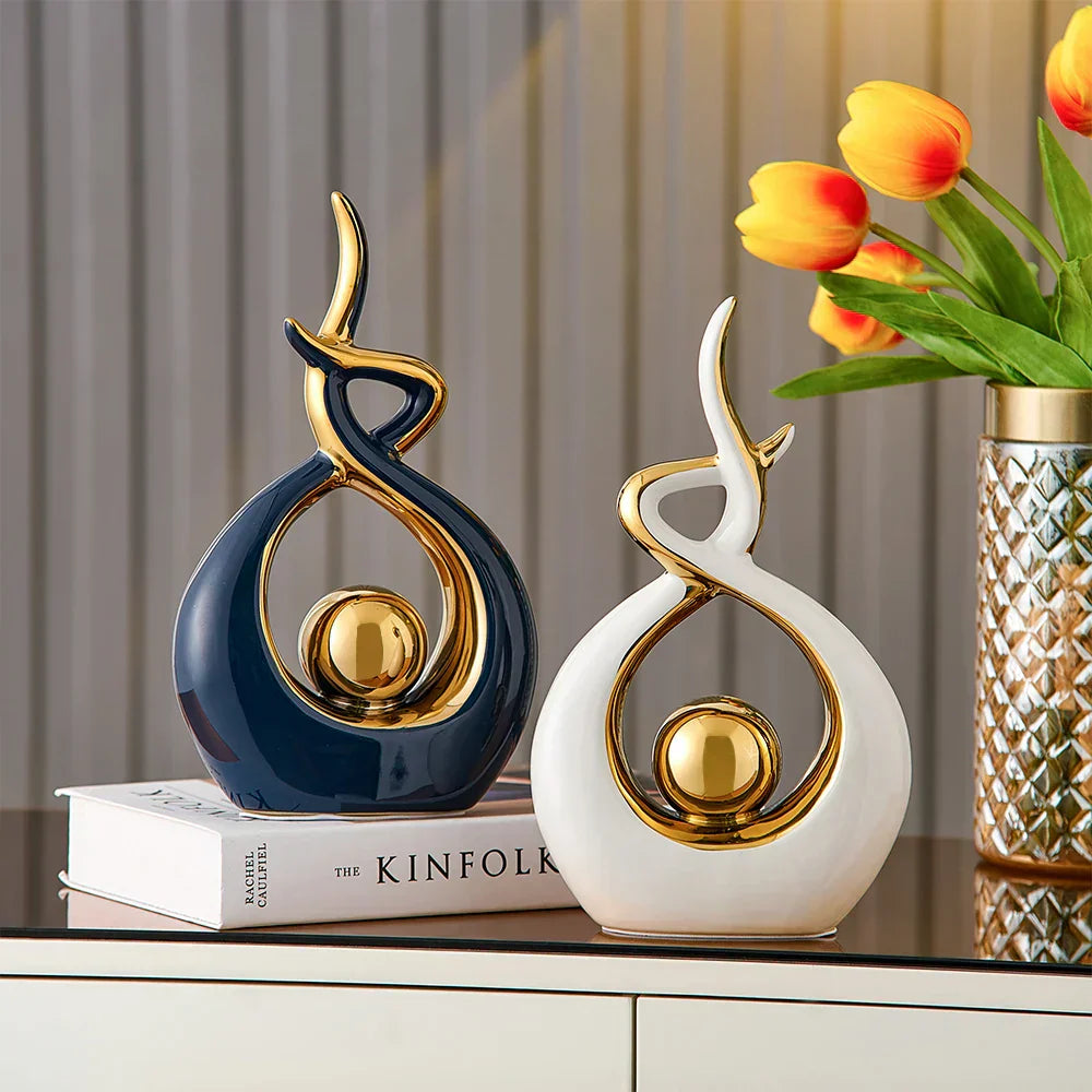 LuxeForm - Abstract Ceramic Sculpture