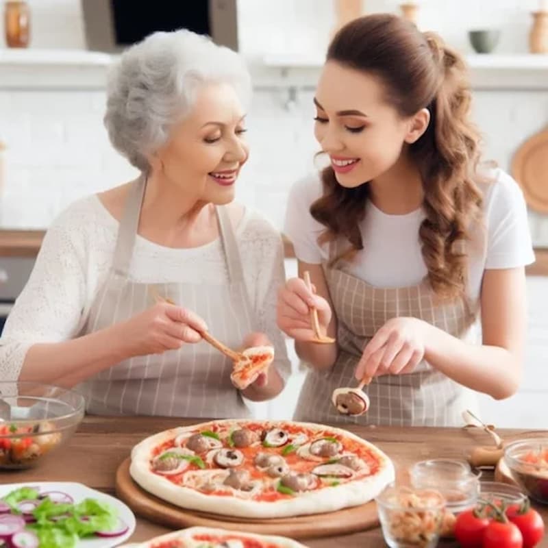 GlideSlice — Pizzabræt til servering