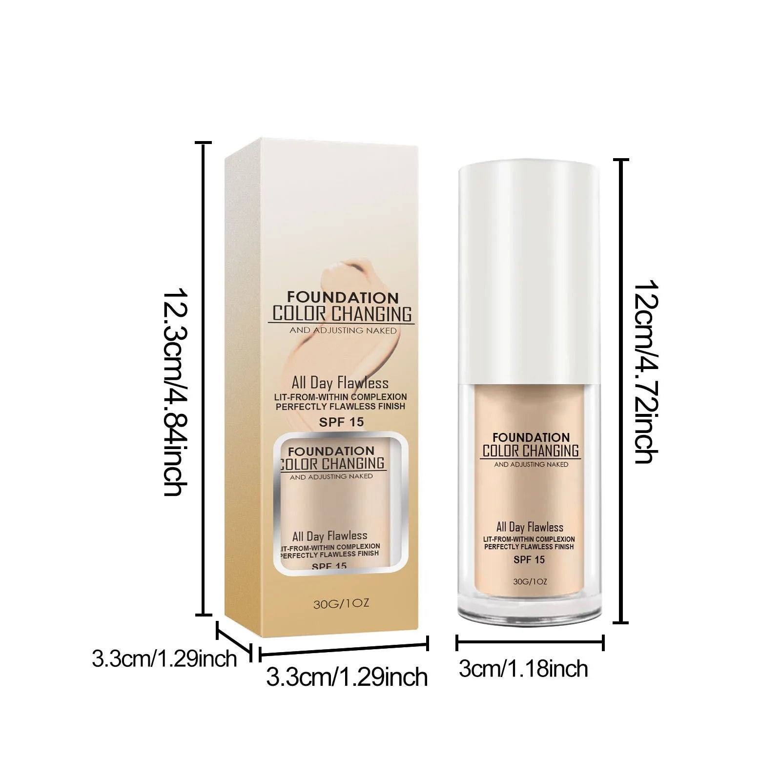 SkinBlend – adaptivní tekutý make-up SPF 15