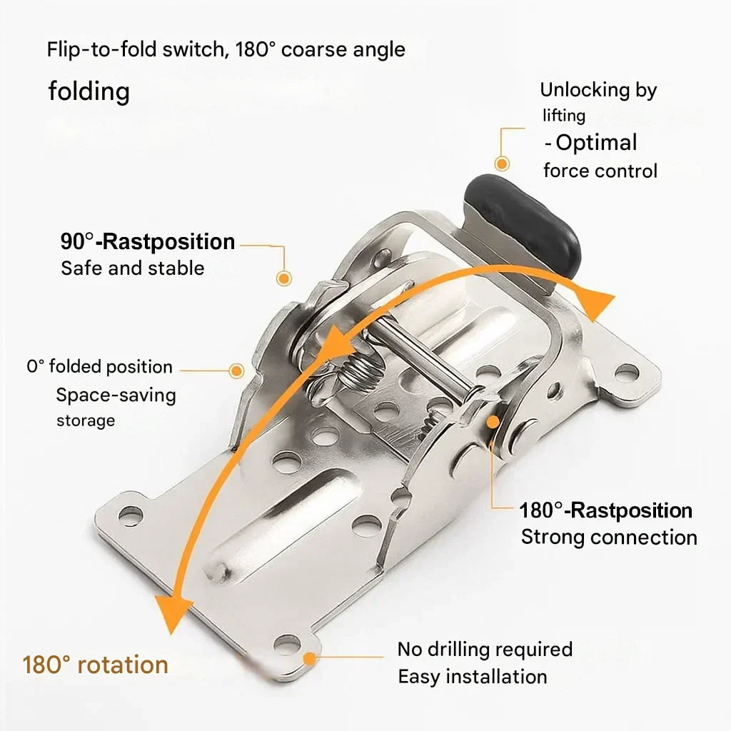SpaceLift - Heavy Duty Folding Table Brackets