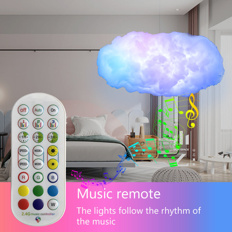 RGB Cloud LED Light with App Control and Music Sync