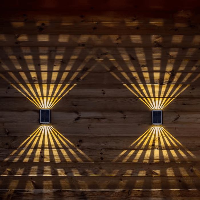 Solar Up & Down Outdoor Wall Lights