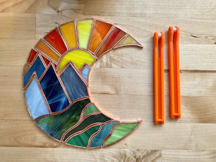 ArtiVibe Copper Foil Tape – Stained Glass Edging Roll