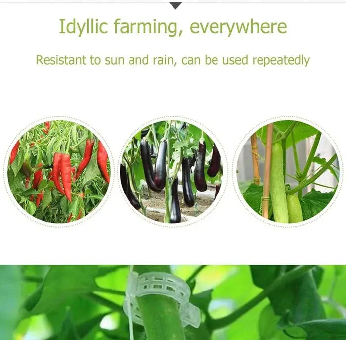 GrowClip - Reusable Plant Support Clips