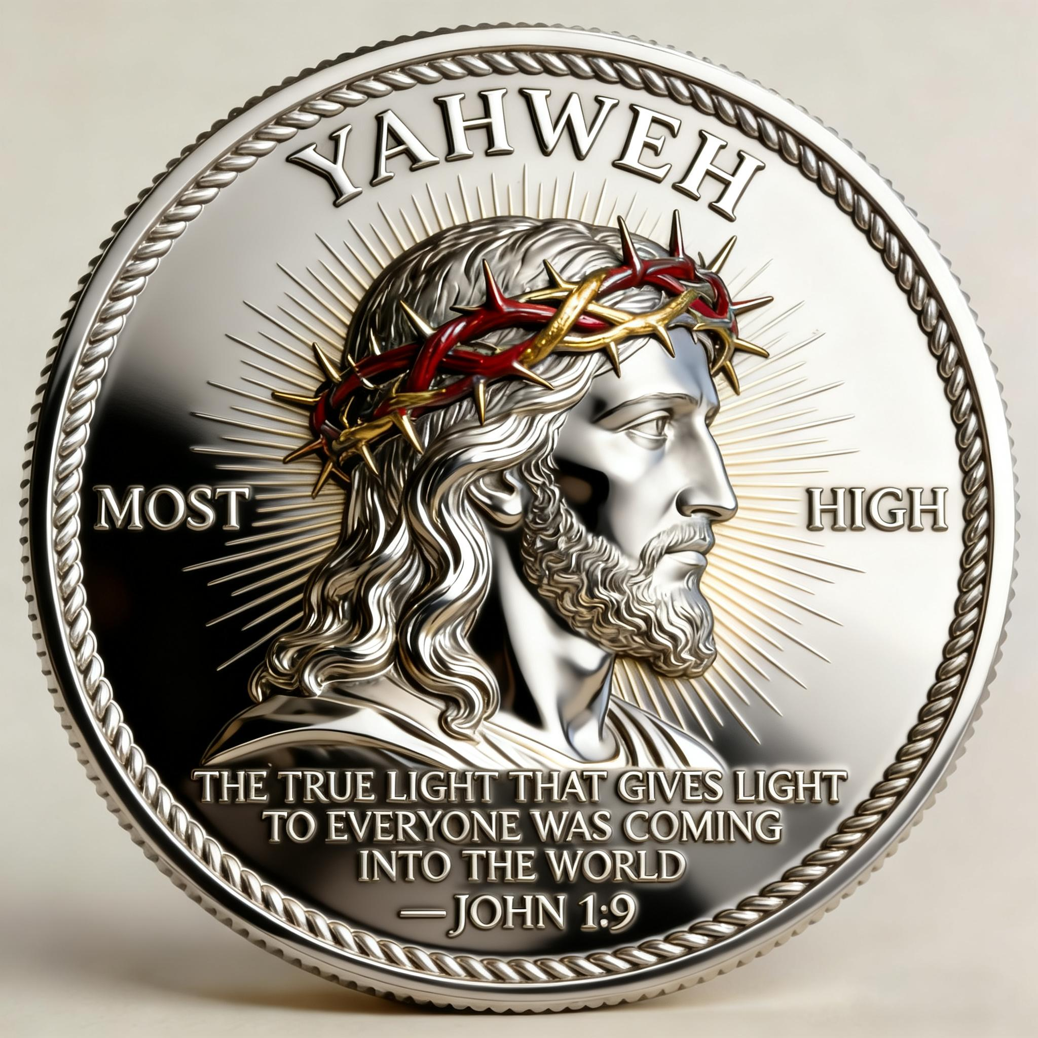 Faith-Inspired Christian Commemorative Coin Keepsake