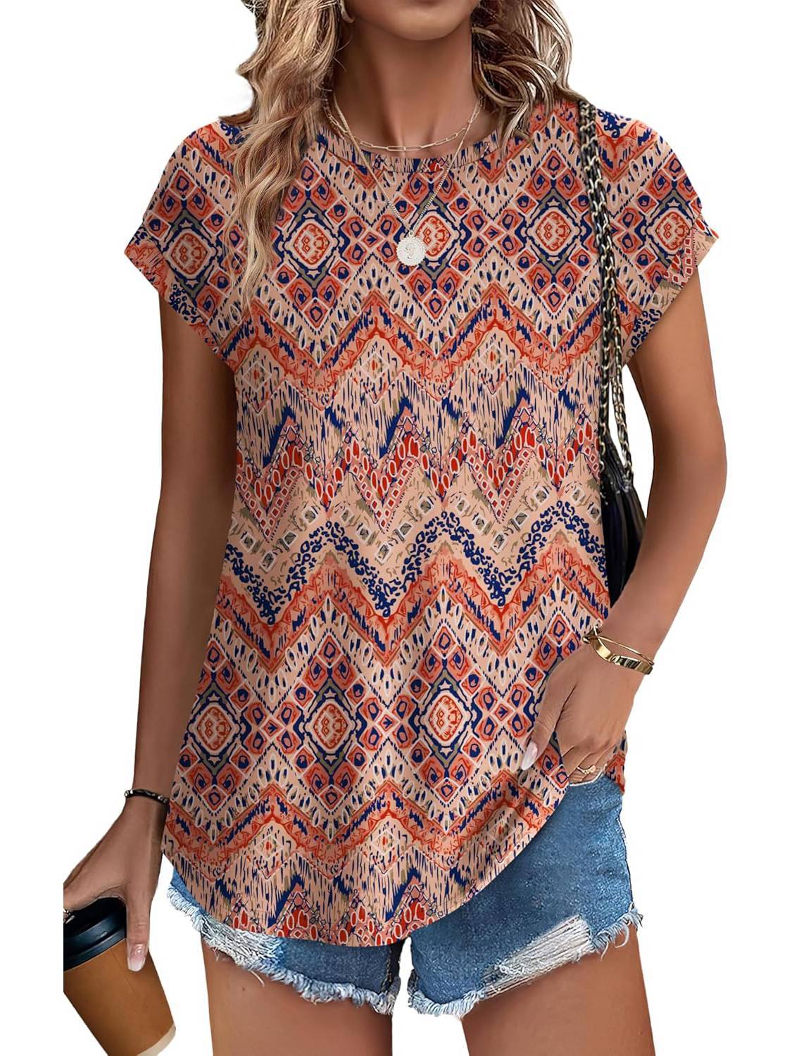 Thea - Printed Blouse