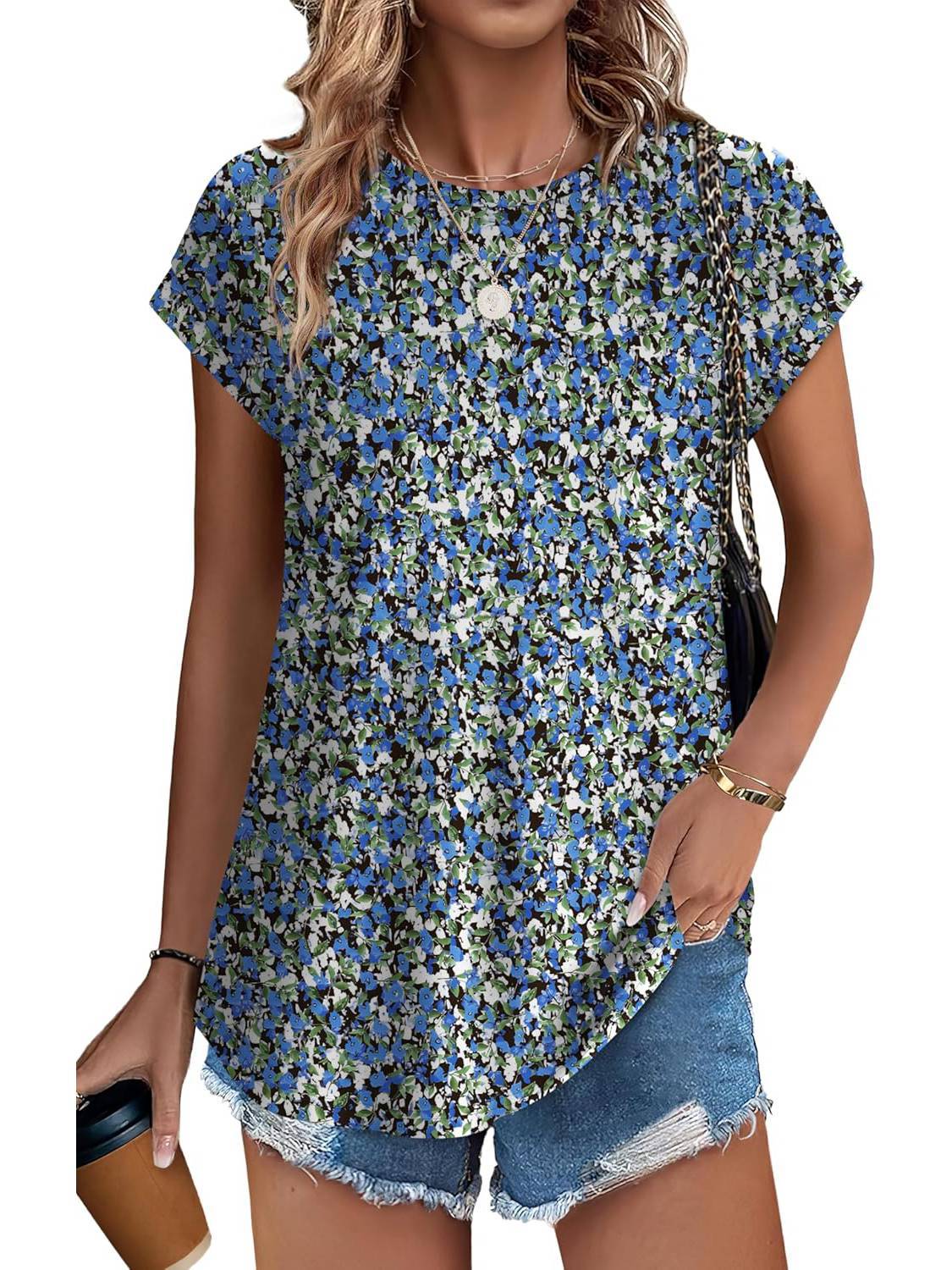 Thea - Printed Blouse
