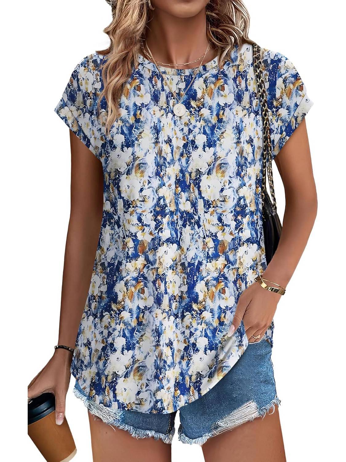 Thea - Printed Blouse