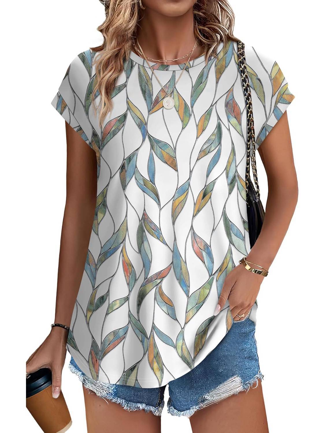 Thea - Printed Blouse