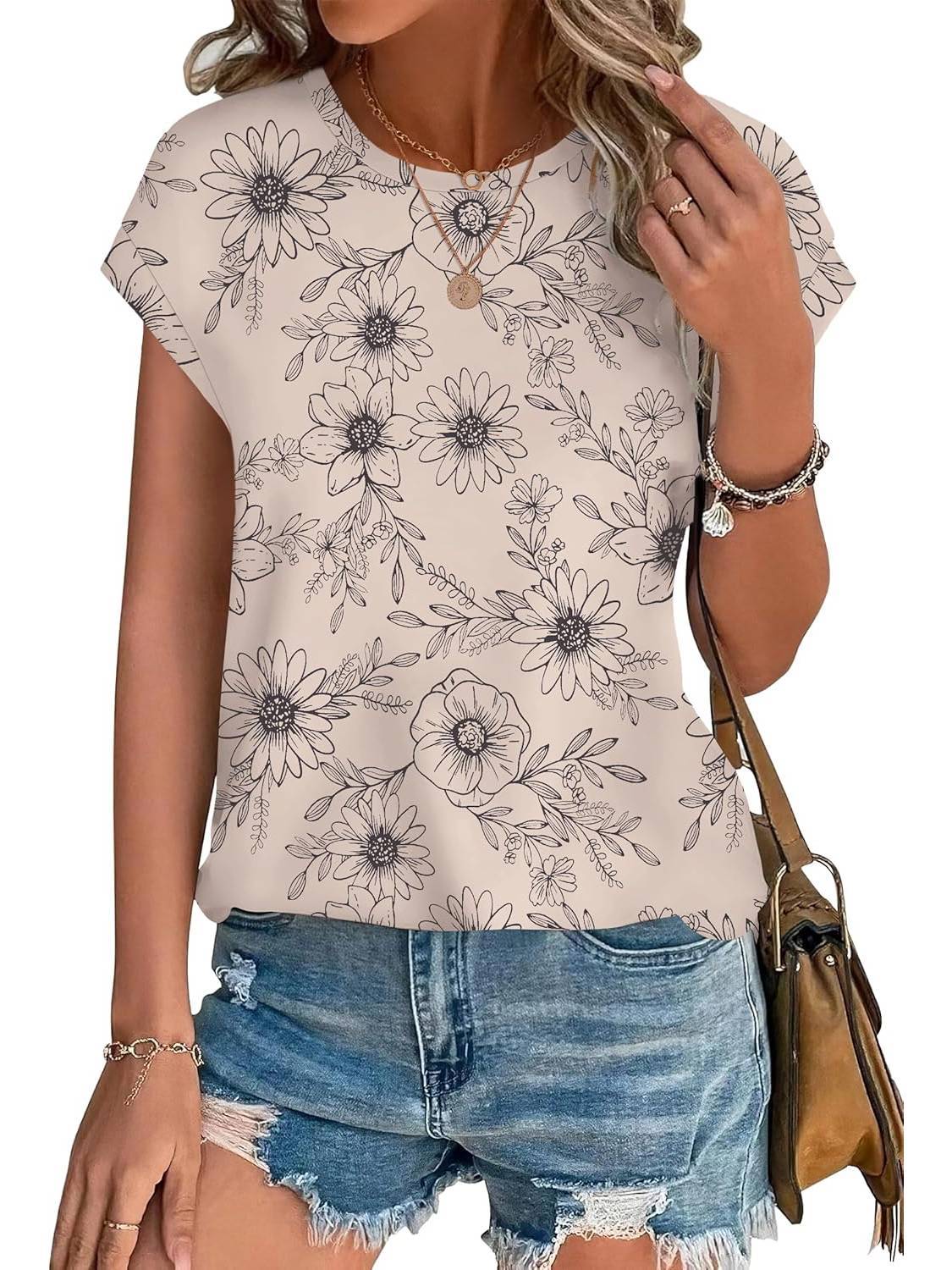 Thea - Printed Blouse