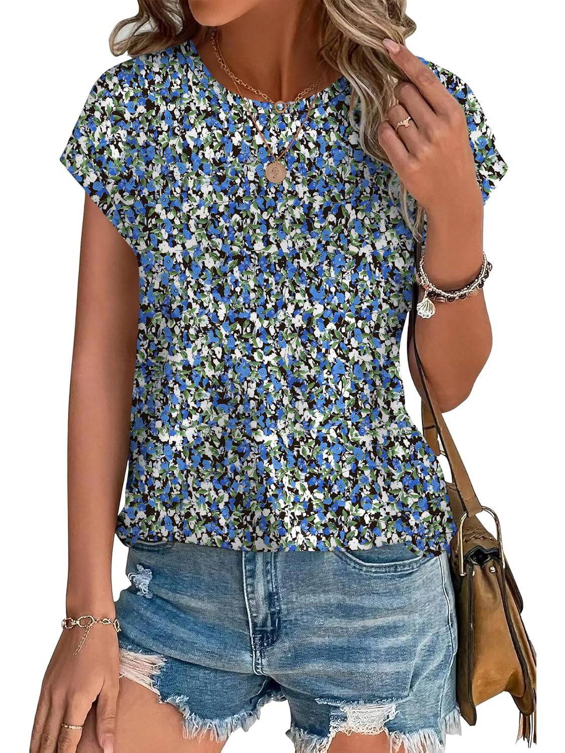 Thea - Printed Blouse
