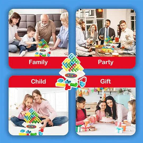 Balance Stacking Game for Kids and Families