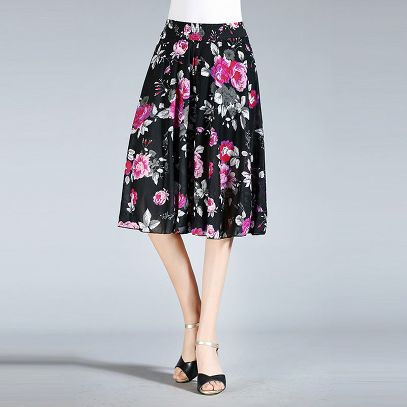 Women's Wide Leg Culottes Pants – Relaxed Fit Casual Trousers