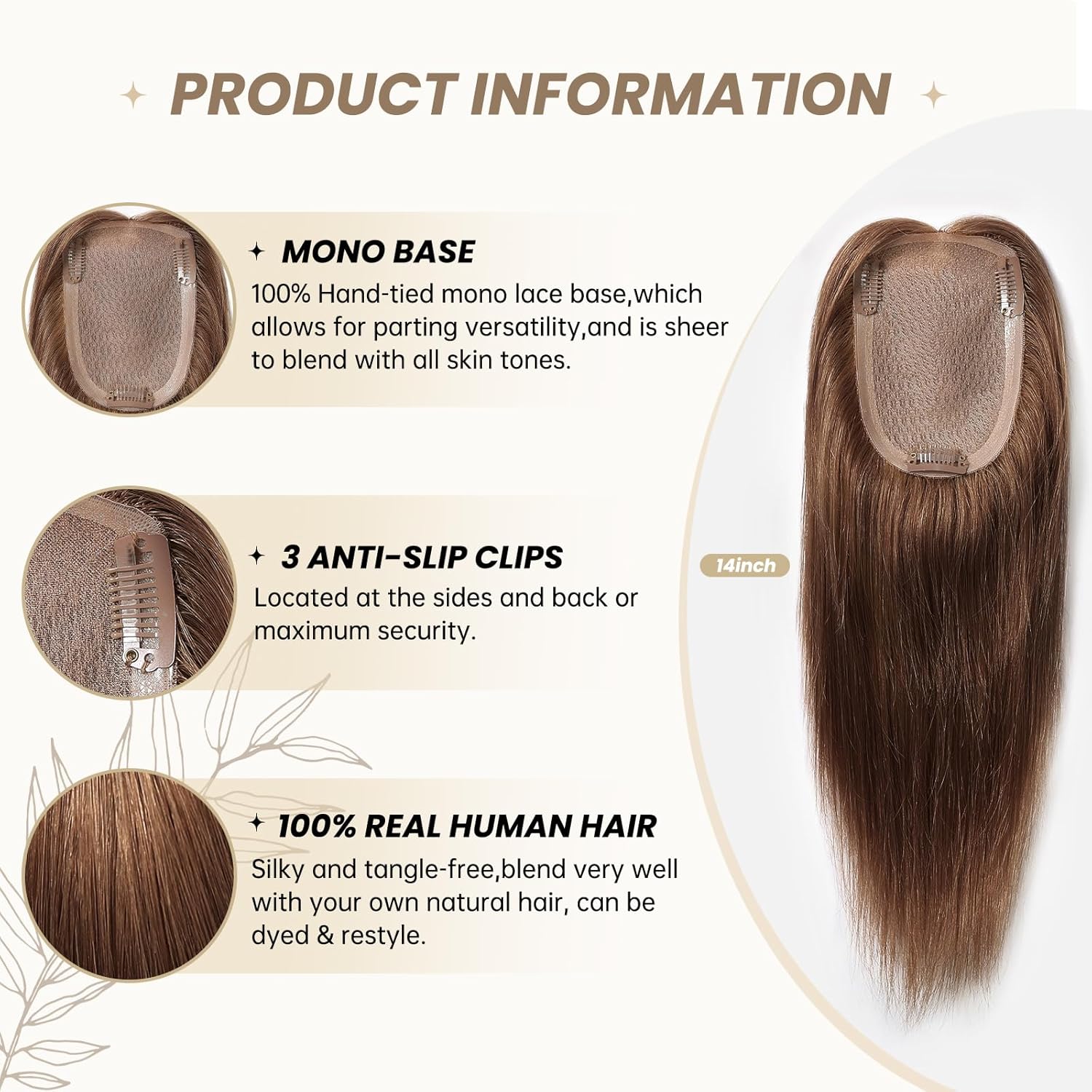 AuraClip Hair Extension – Extension per capelli con clip per lunghezza e volume immediati