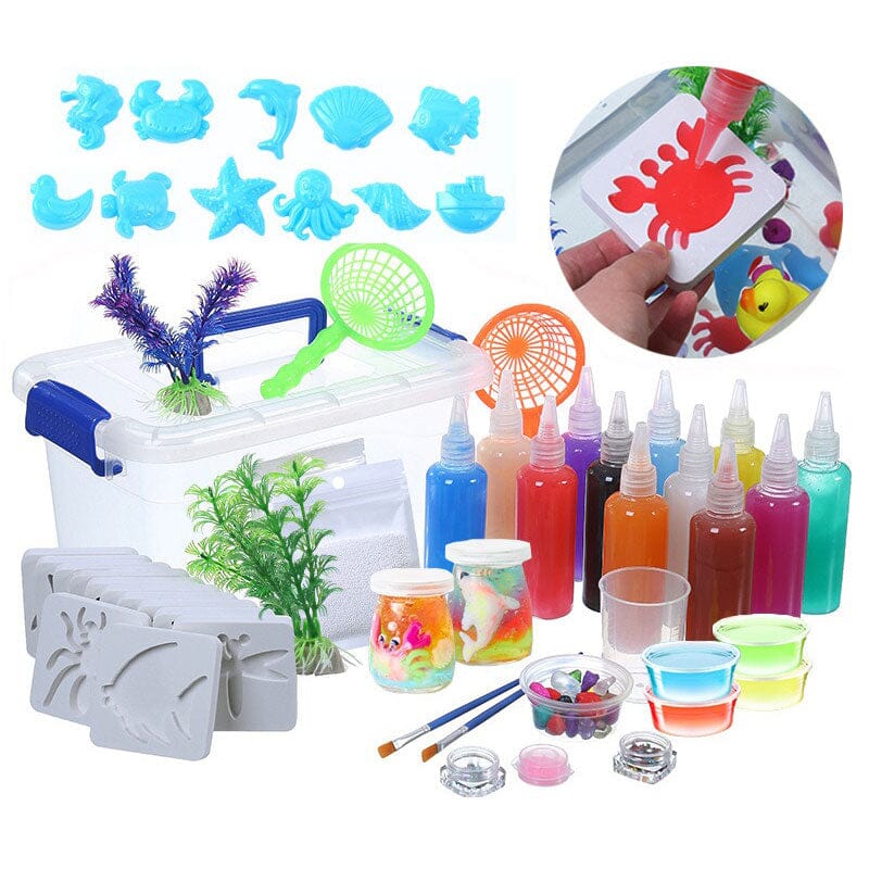 SensoCube - Kids Sensory Gel Play Kit