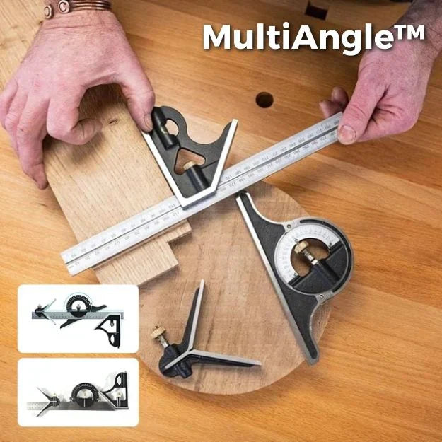 AngleMaster - Set di righelli regolabili multiangolo