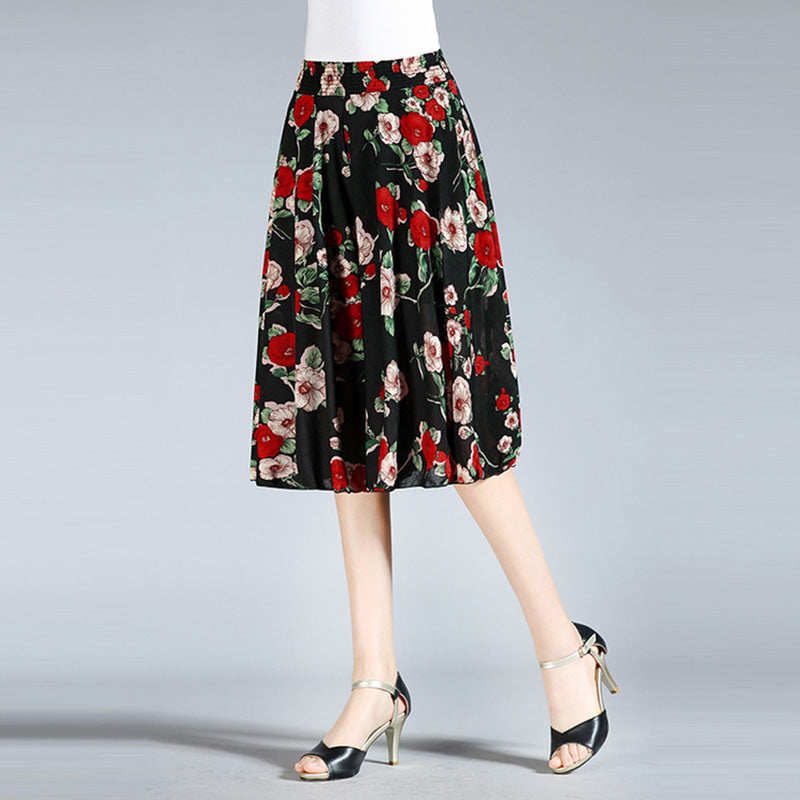 Women's Wide Leg Culottes Pants – Relaxed Fit Casual Trousers