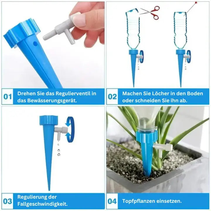 AquaPulse — Automatic Plant Watering Spikes for Bottles