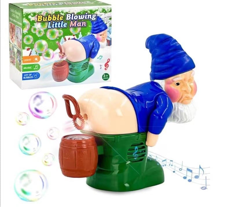 BubbleBlast - Santa Sound Gag Toy for Holiday Fun