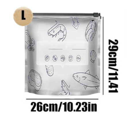 FreshKeep - Reusable Food Storage Bags