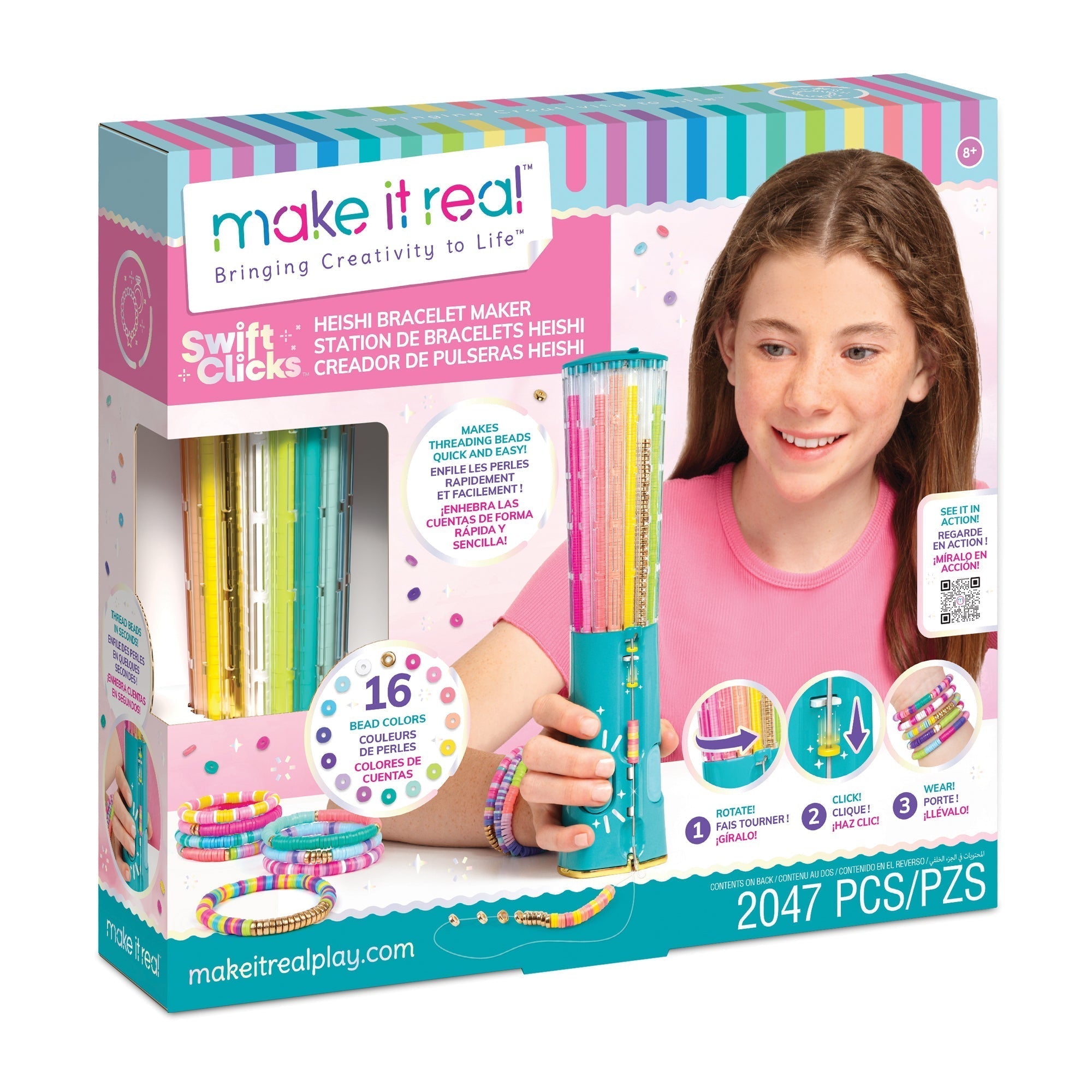 BeadPop – Spin-to-Thread Bracelet Maker Kit