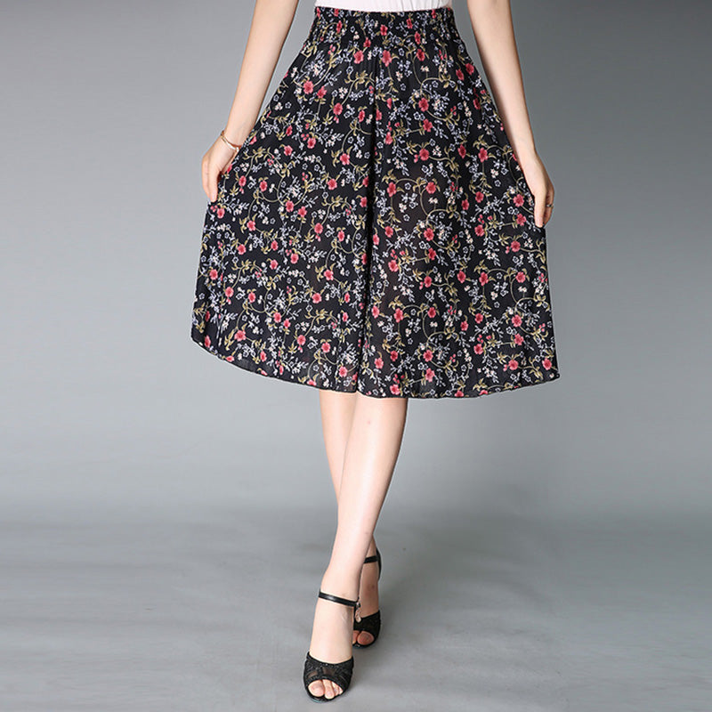 Women's Wide Leg Culottes Pants – Relaxed Fit Casual Trousers