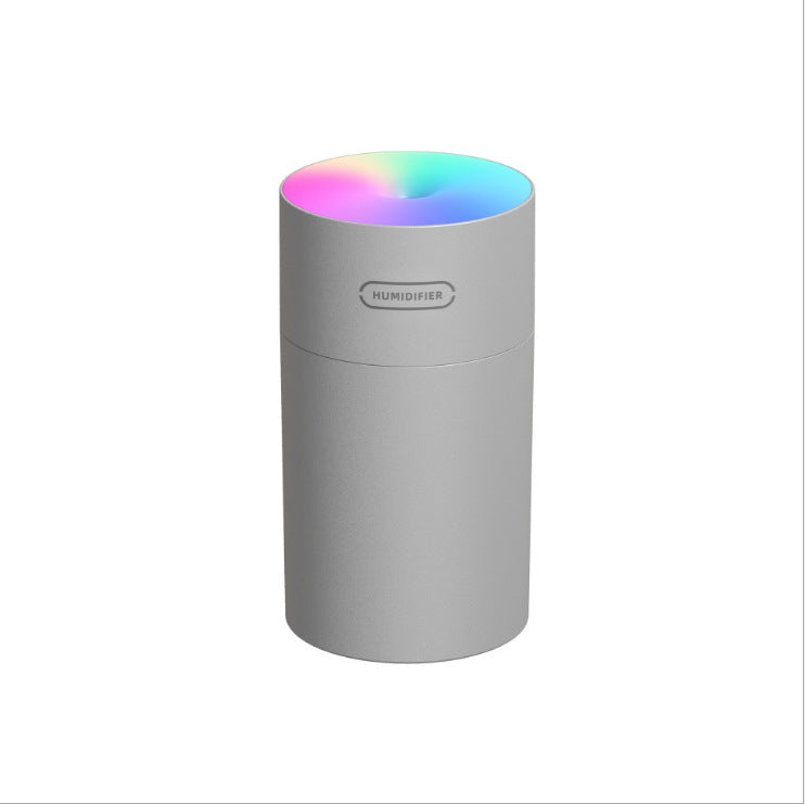 USB Cool Mist Humidifier with LED Light for Bedroom and Desk